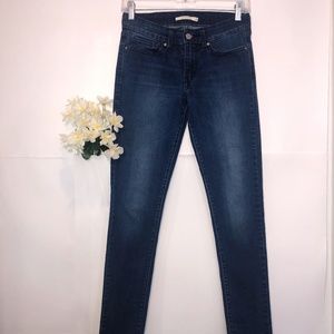 Levi’s 711 Skinny Dark Wash Jeans